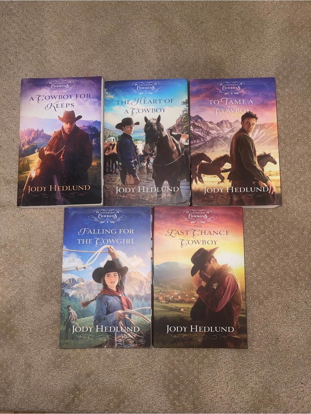 Jody Hedlund - Colorado Cowboys (full series) - 5 books